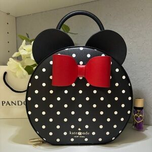 Kate Spade Black and Gold Disney Collaboration Bag